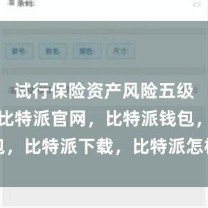 试行保险资产风险五级分类机制比特派官网，比特派钱包，比特派下载，比特派怎样使用教程